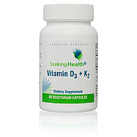 Seeking Health Vitamin D3 + K2 / Витамин Д3+К2 60 капсул