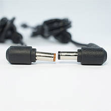 УЦІНКА! (Коннектор під углом! Дивитися фото!!!) DC кабель живлення для БЖ LENOVO 90W 5.5x2.5мм, 2 дроти (2x1мм), L-подібний штекер