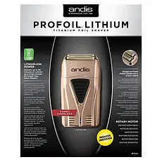 Професійний шейвер Andis Profoil Lithium Plus Copper, фото 5