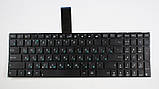 Клавіатура для ноутбука ASUS (A56, K56, S56, S505, S550, R505) rus, black, без фрейма, фото 2
