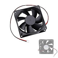 Вентилятор 80 мм для корпуса ПК, 12В 0.2А, 2-пін, 8025