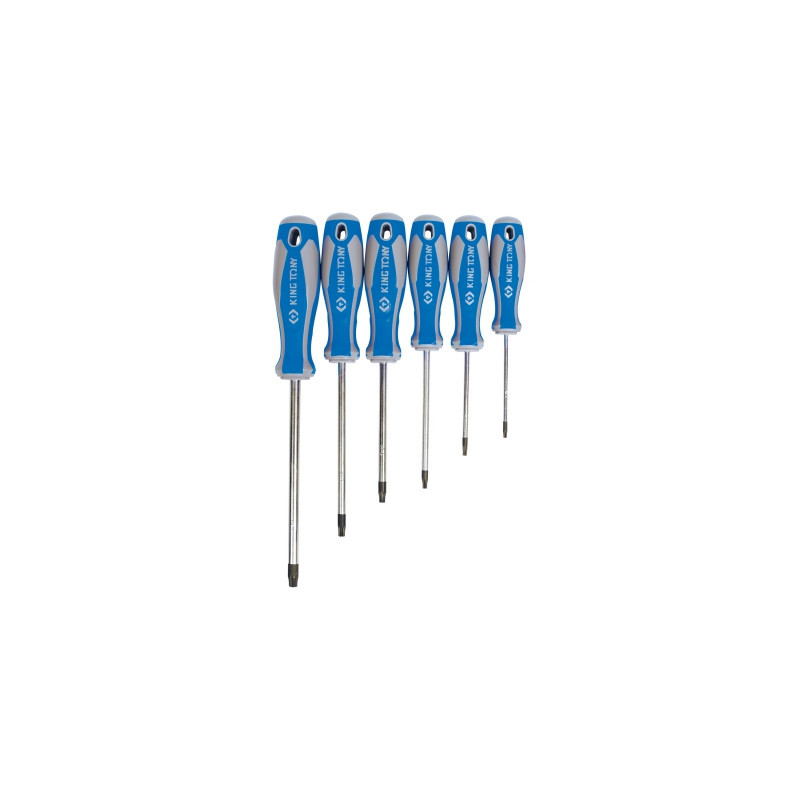 Набір викруток, TORX, 6 предметів King Tony (30316PR)