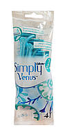 Женские одноразовые бритвы Gillette Simply Venus 2 - 4 шт.