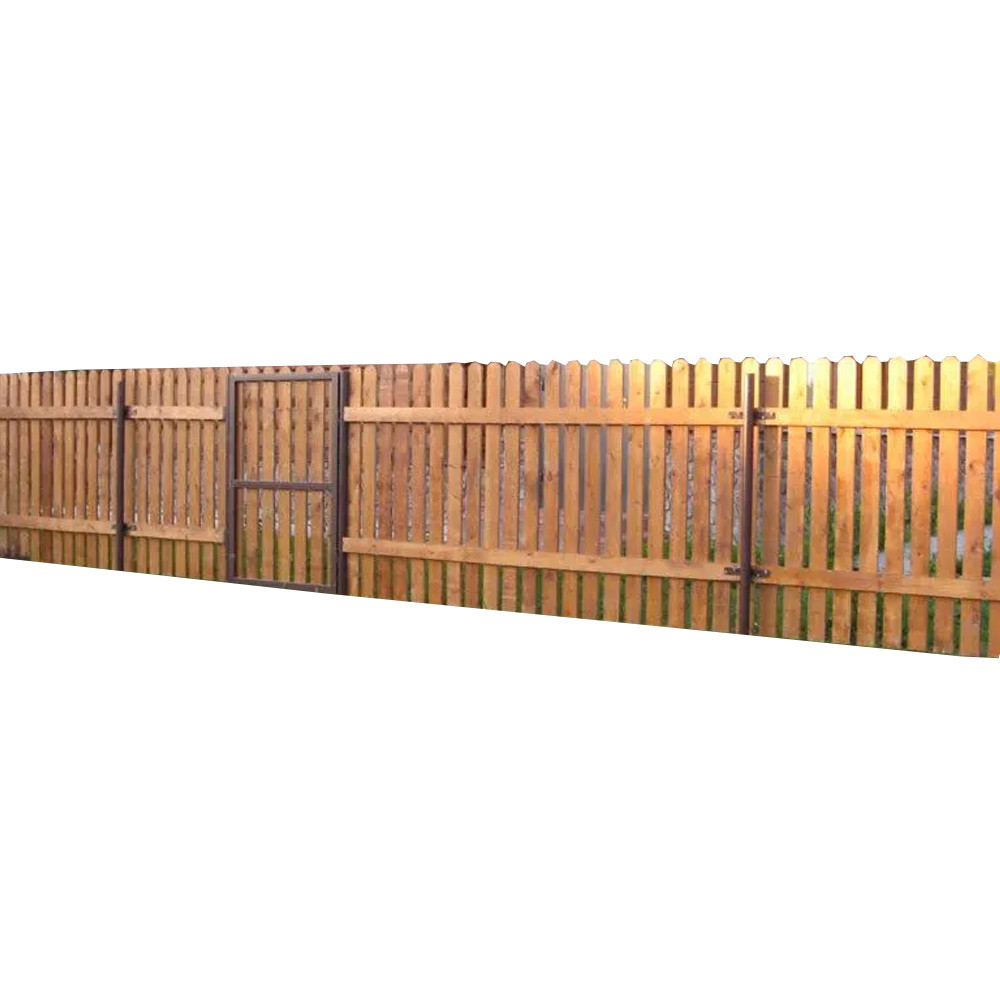 Дерев'яний паркан "Штахетник вертикальний" 3000*2000 мм - фото 1 - id-p1080860554