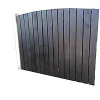 Деревянный забор "Штакетник вертикальный" 2000*1500 мм