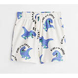 Дитячі трикотажні шорти Дінозаври H&M для хлопчика р.140 - 9-10 років /23651/, фото 2