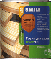 Грунт для дерева антисептик SMILE SWP 10 WOOD PROTECT 2.3л