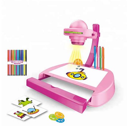 Детский проектор для рисования YM887 с фломастерами