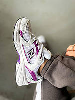 Жіночі кросівки Нью Беленс 530. Кроси модні жіночі New Balance 530 White/Purple., фото 5