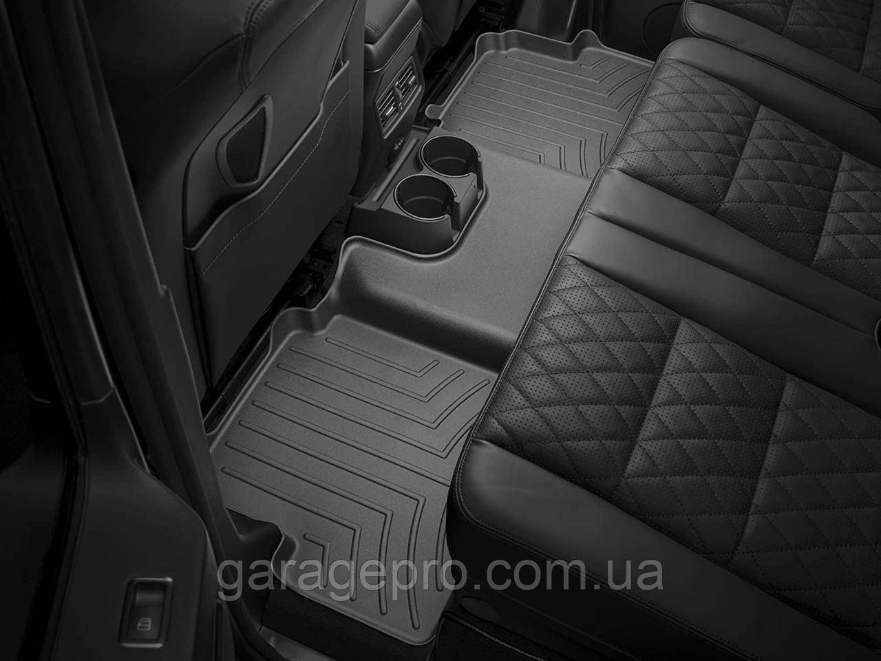 Чорні гумові задні килимки в салон WeatherTech для Land Rover Discovery Sport 2020