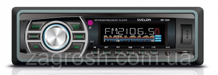 Бездисковий MP3/SD/USB/FM проігуратор CYCLON 1009