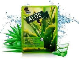 Тканинна маска для обличчя з екстрактом алое May Island Real Essence Mask Pack Aloe