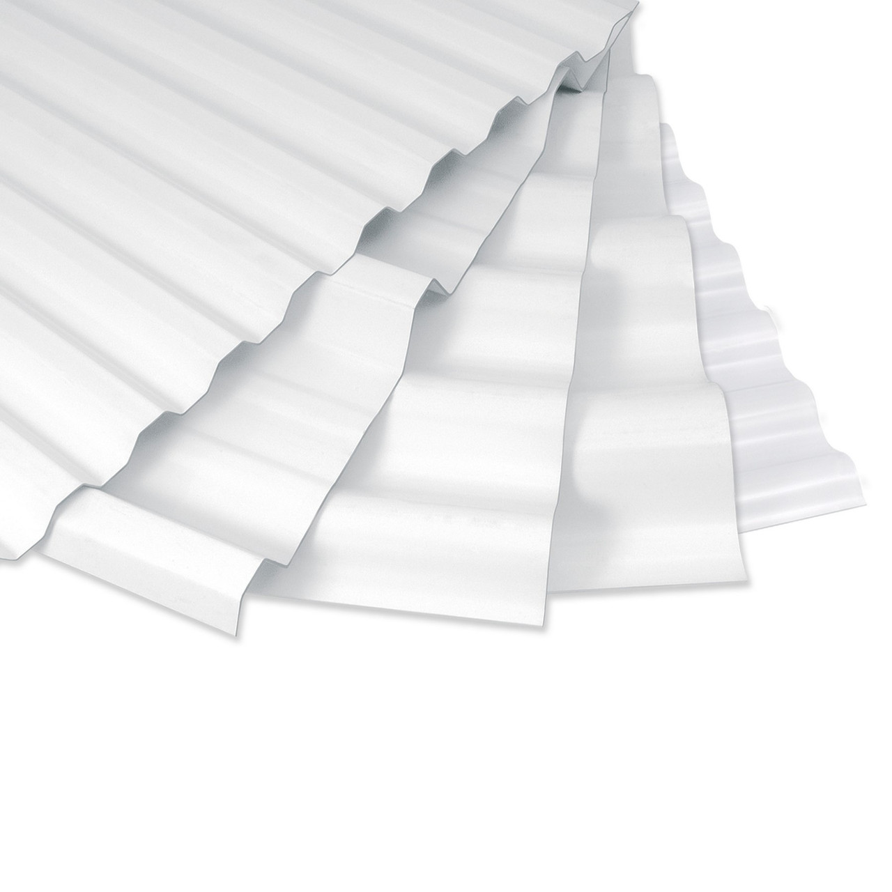 Профільований хімічно стійкий лист Palruf, 2 мм, Industrial 100, Білий, фото 1