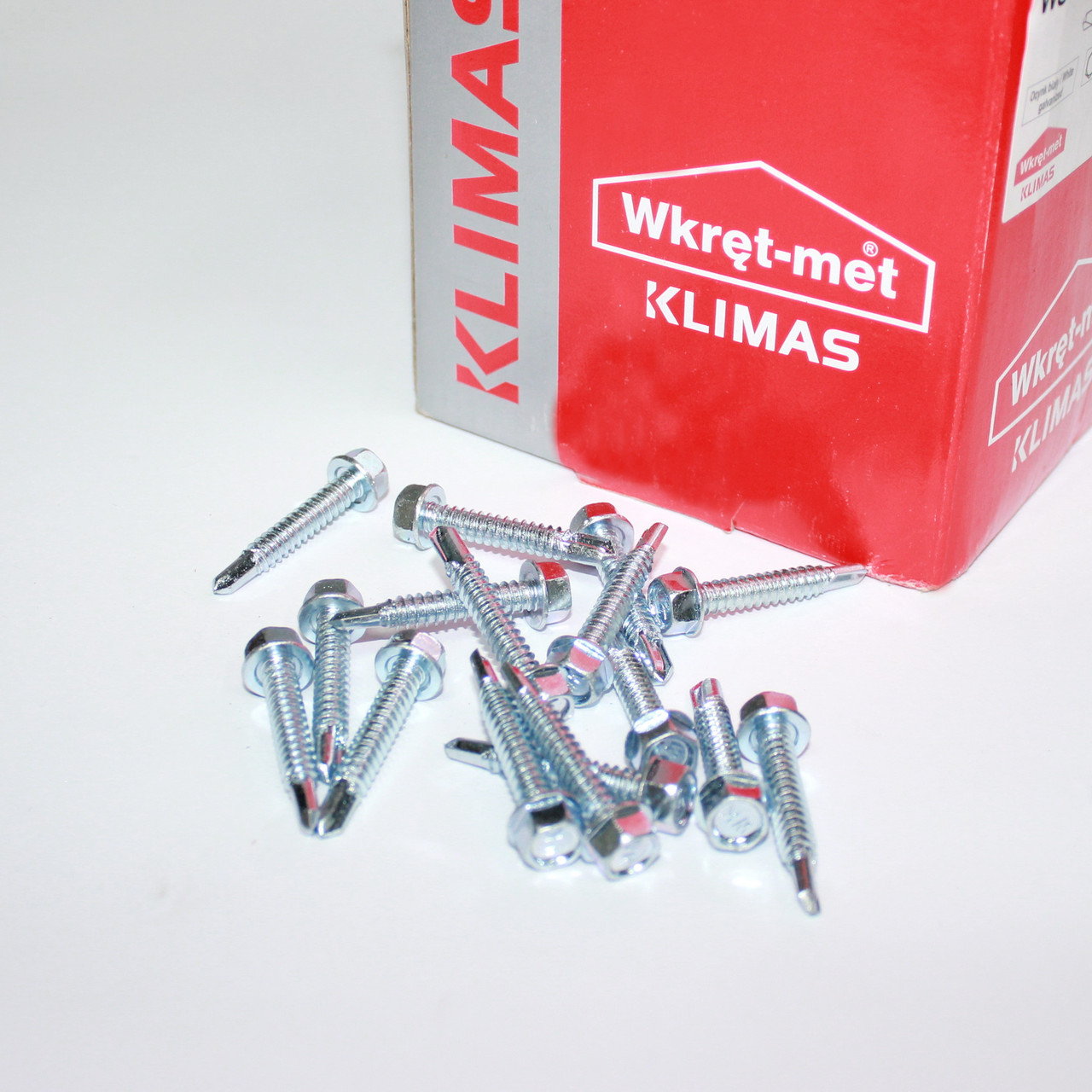 Саморіз Wkret-Met Klimas для металу 6,3х38, оцинкований, без шайби (200 шт.)