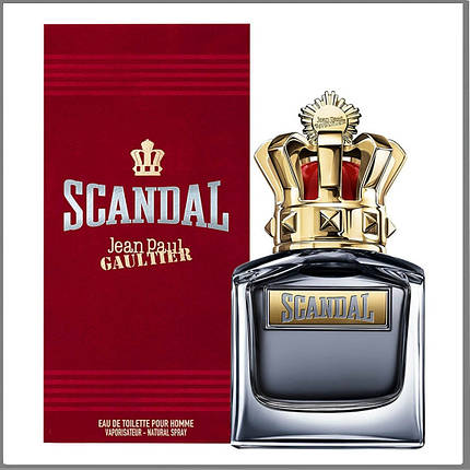 Jean Paul Gaultier Scandal Pour Homme туалетна вода 100 ml. (Жан-Поль Готьє Скандал Пур Хом), фото 2