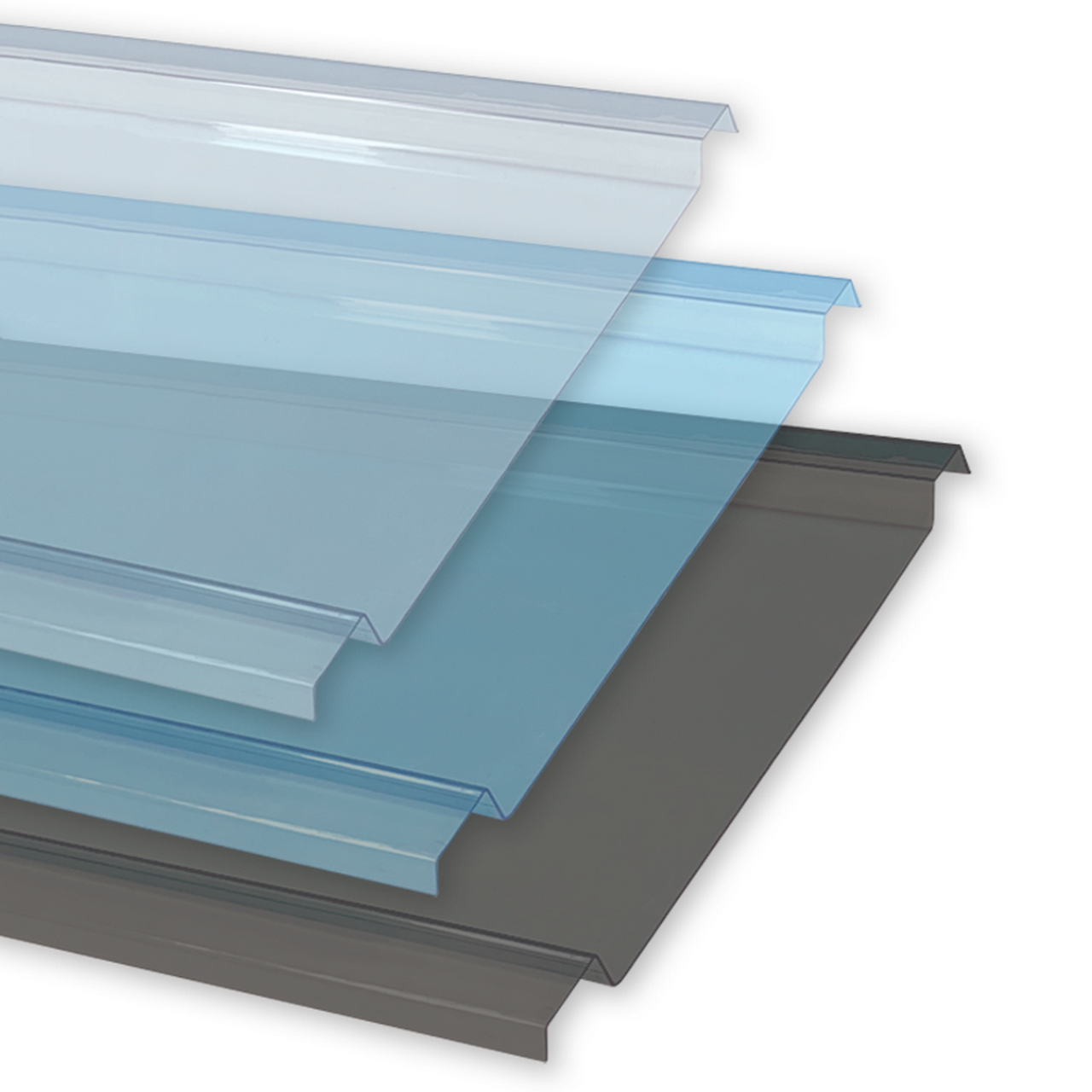 Профільований полікарбонат Suntuf EZ-Glaze 3 мм Прозорий 600x6000 мм, фото 1