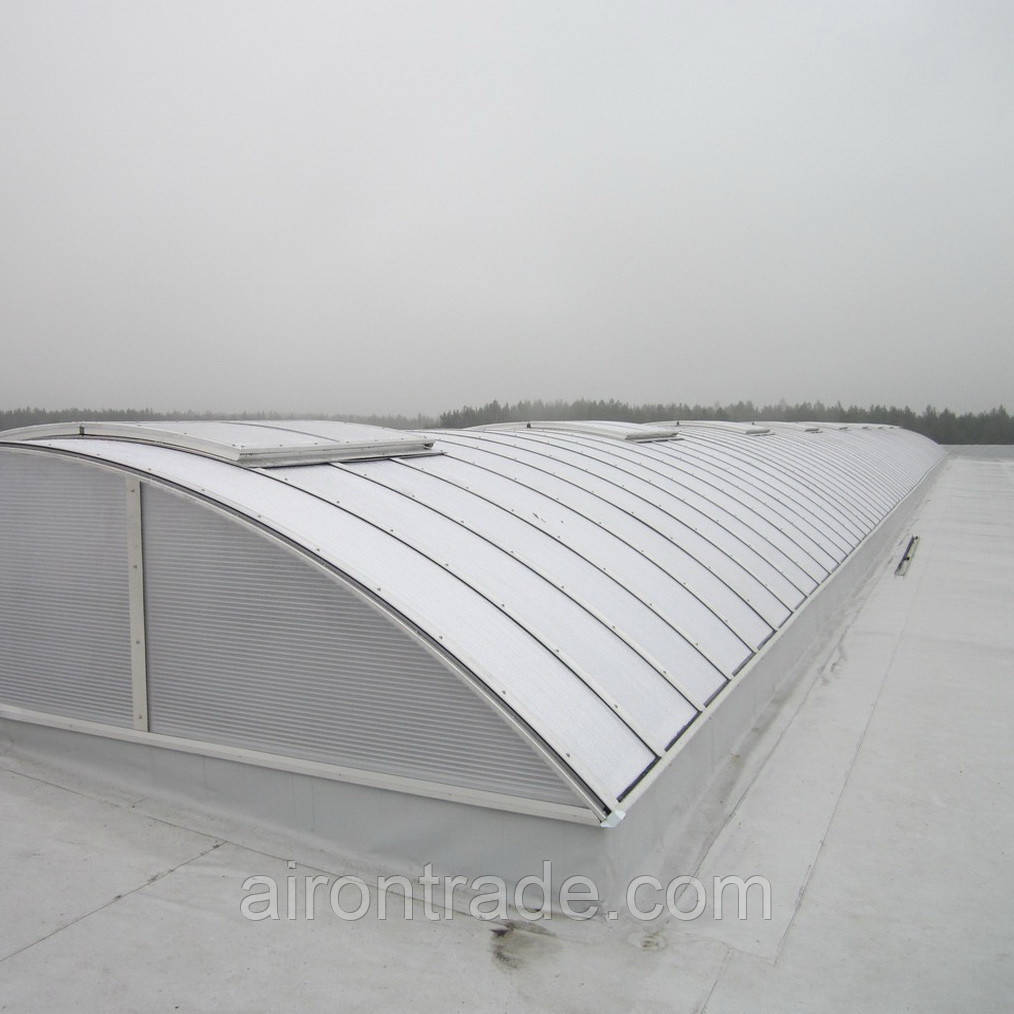 Зенітні ліхтарі з полікарбонату