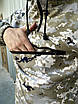 Костюм тактичний чоловічий камуфляжний піксель військовий комплект анорак штани комплект камуфляжний з капюшоном, фото 3