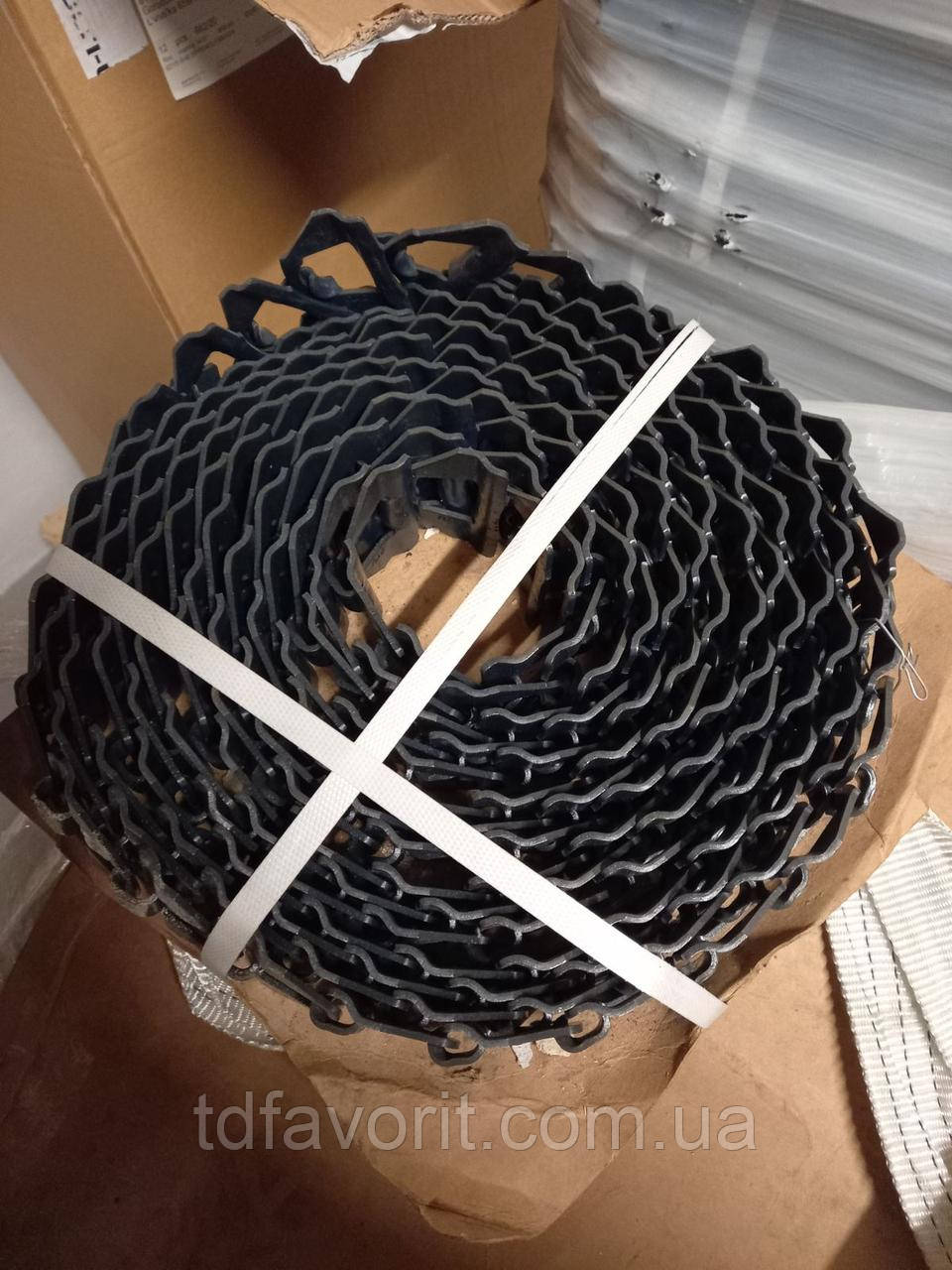 Ланцюг кормороздачі Type S, blue ланки 7 см, фото 1