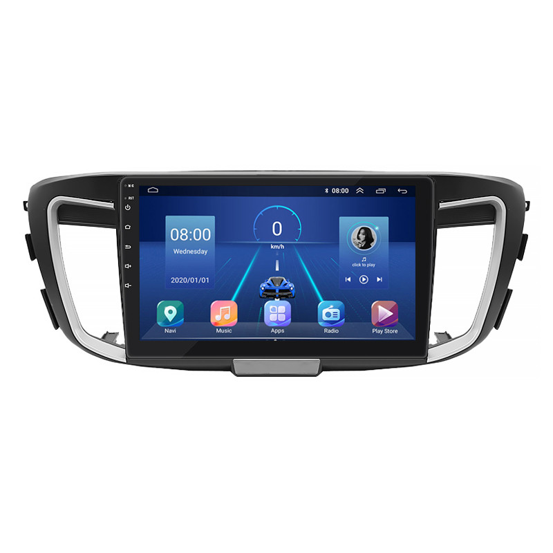 Штатна магнітола 10" Lesko для Honda Accord IX Рестайлінг 2015-2019 Top 4/32 4G WiFi GPS Хонда 5 шт., фото 1