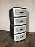 Комод пластиковий Мега XXXL 92х52х40, фото 3