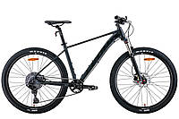 Горный мужской велосипед 27.5" Leon XC-50 AM Hydraulic рама 18" серый с черным