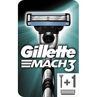 Бритва Gillette Mach3 с 2 сменными картриджами (7702018020706/7702018020676)