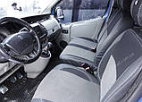 Чохли на сидіння Опель Віваро (чохли з екошкіри Opel Vivaro стиль Premium), фото 2