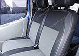 Чохли на сидіння Опель Віваро (чохли з екошкіри Opel Vivaro стиль Premium), фото 4