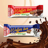 Вафлі в шоколаді Power Pro Waffer Bar вершкові sugar free 20х30g