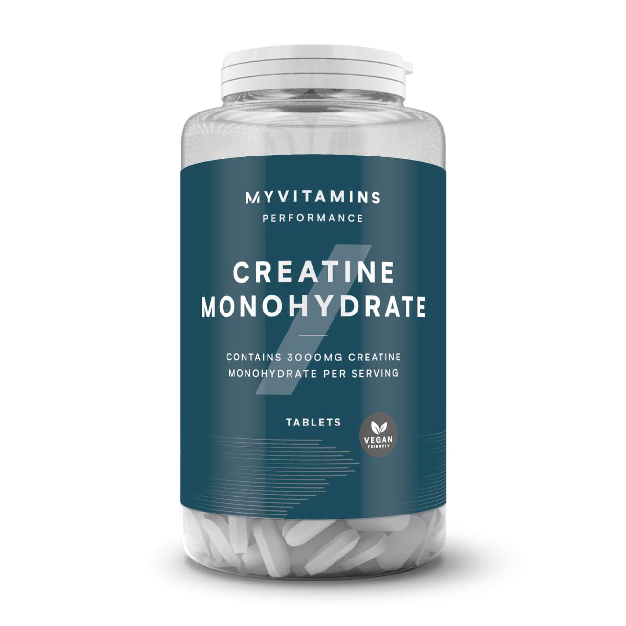 Креатин у таблетках Creatine monohydrate Myprotein 250 tabl
