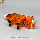 Конструктор фігурка Лис Майнкрафт Fox Minecraft 13 см, фото 3