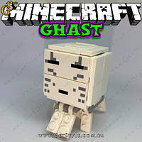 Конструктор фигурка Гаст Майнкрафт Ghast Minecraft 6 см
