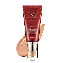 Missha, M Perfect Cover, BB-крем SPF 42/PA+++ відтінок № 23 натуральний бежевий, 50 мл