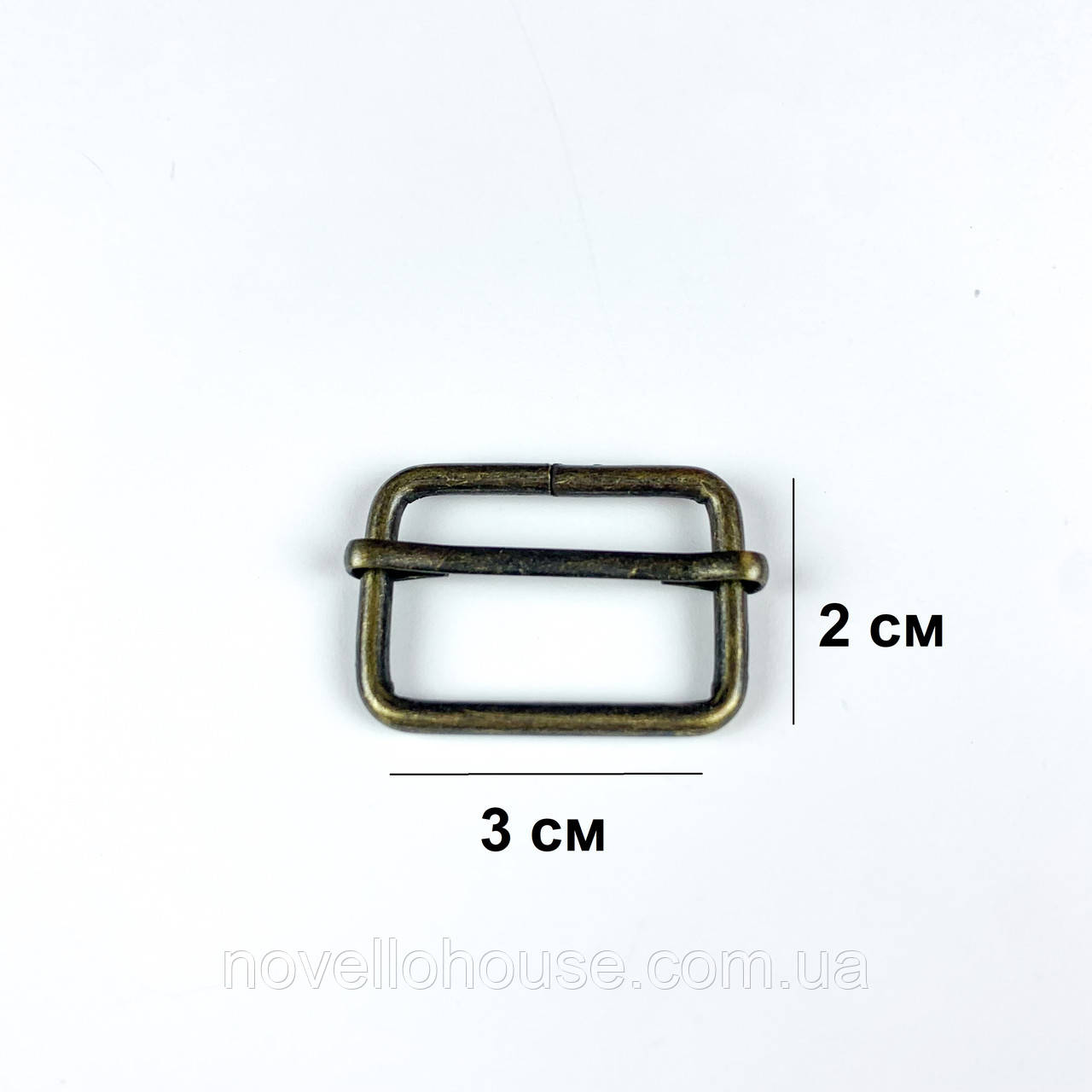 Перетяжка для сумок бронза 3 см