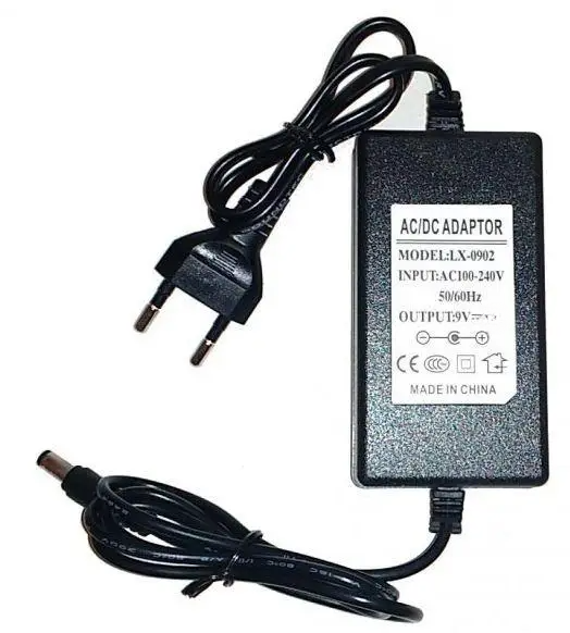 Econom Блок питания 9 вольт 5 Ампер AC220v to DC 9v блок питания 9V 5A, фото 1