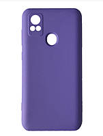 Чeхол Silicone Case Violet для ZTE Blade A31 2021