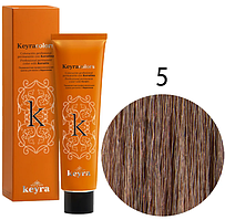 KEYRA Професійна фарба для волосся Keyracolors 5 світлий шатен, 100 мл