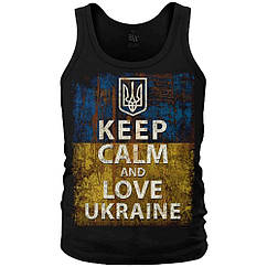 Майка Keep Calm and Love Ukraine, Розмір M