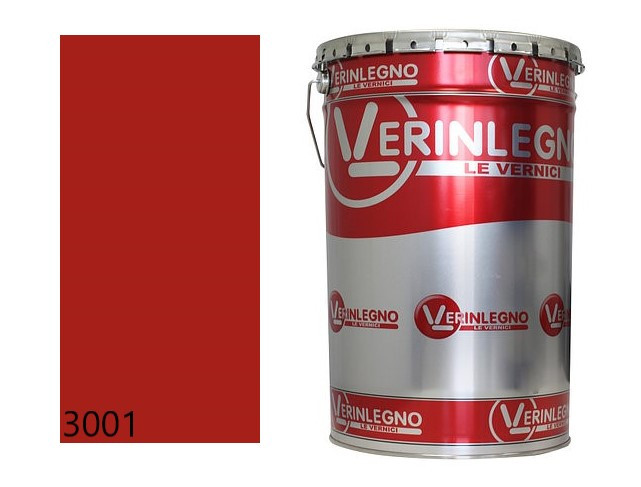 Фарба (емаль) поліуретанова для меблів (колір - RAL 3001) ,Verinlegno