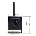 Металева IP Wi-Fi мінікамера Jienuo JN-IP407 1080P 6mm Onvif, AP Hotspot. CamHi​​​​​ Pro, фото 9