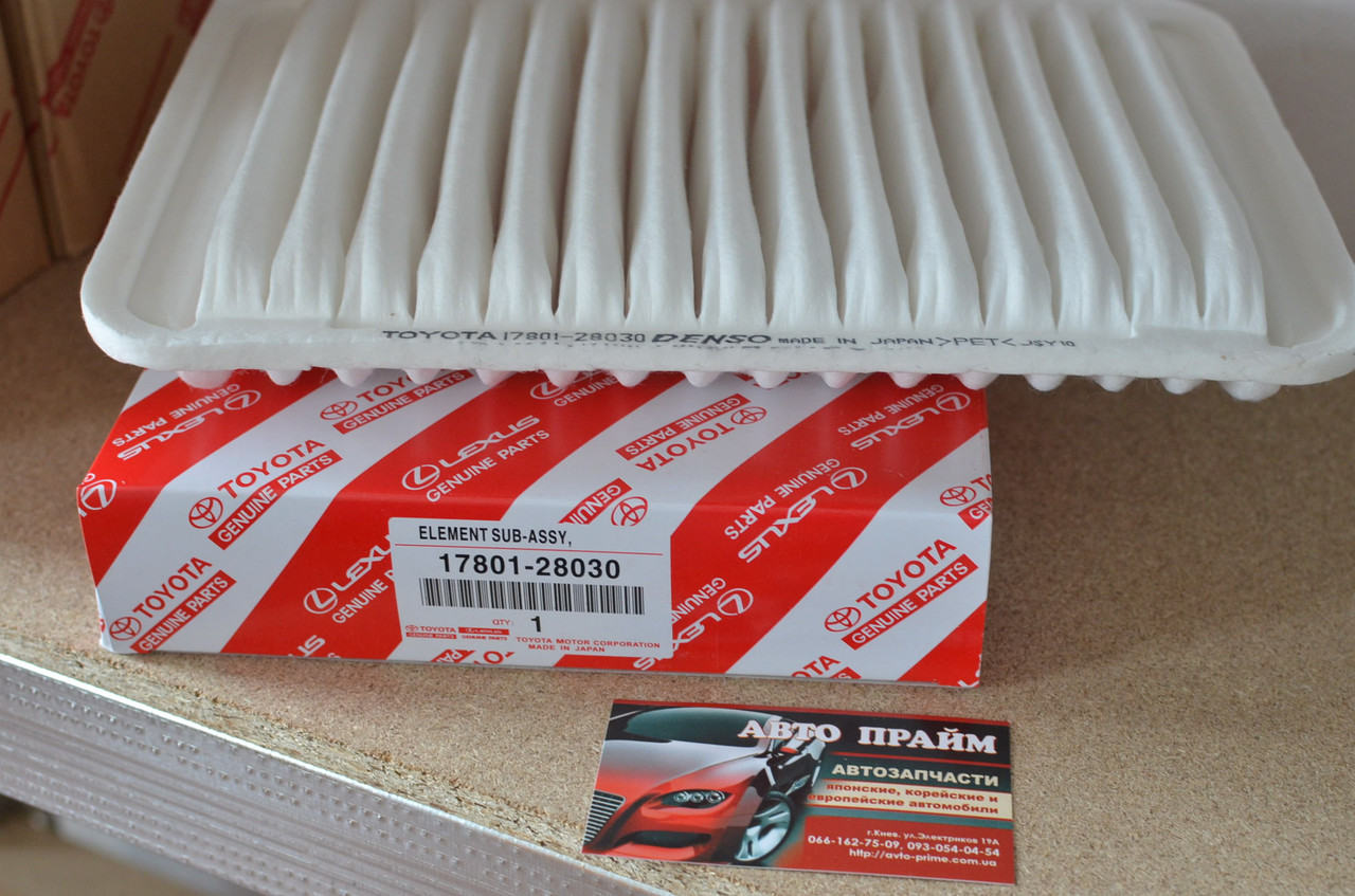 Повітряний фільтр Toyota Camry 40 2,4 (17801-28030), фото 1