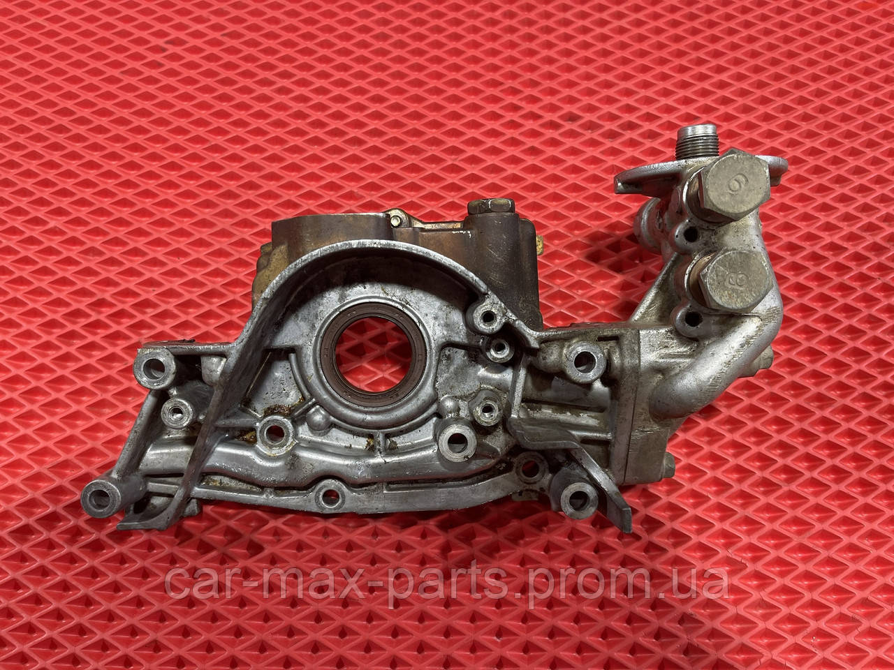 Оливний насос корпус оливного фільтра Mitsubishi Pajero Wagon 3 3.5GDI 6G74 2000-2006, фото 1