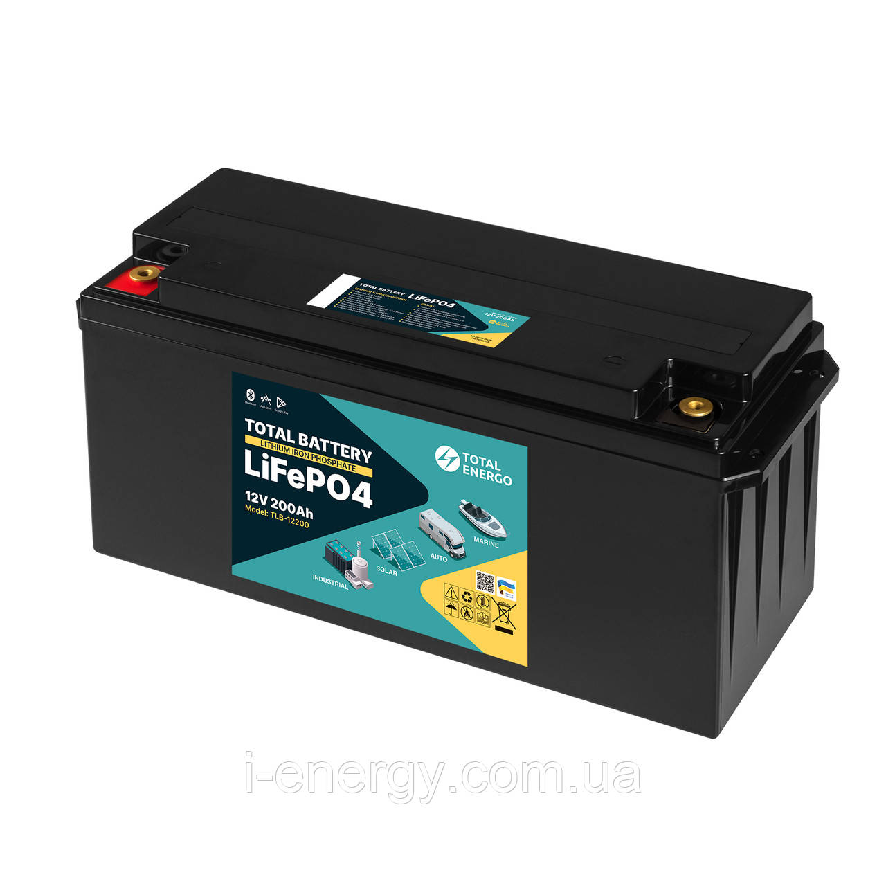 Аккумуляторна батарея Total Battery TLB12-300 LiFePO4 12В 300Ач