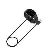 Магнитный USB кабель на часы Huami Amazfit GTR 2e Sim A2014 / Huami Amazfit T-Rex Pro A2011 50 см. Черный