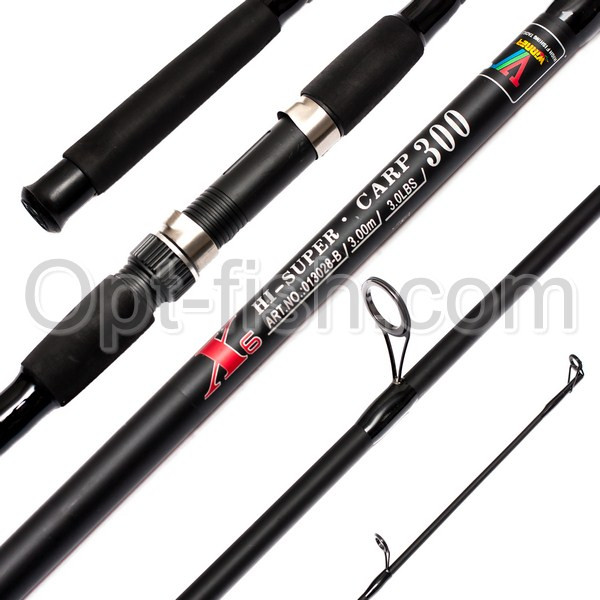 Коропове вудлище Winner шт3 X6 Hi-Super 3LBS No013028-B 88-122 3,0 м *, фото 1