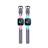 Дитячий розумний годинник E07- блакитний, фото 3