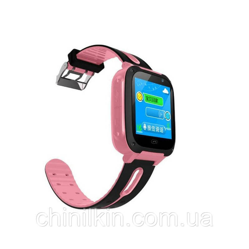 Дитячий розумний годинник S4- рожевий, фото 1