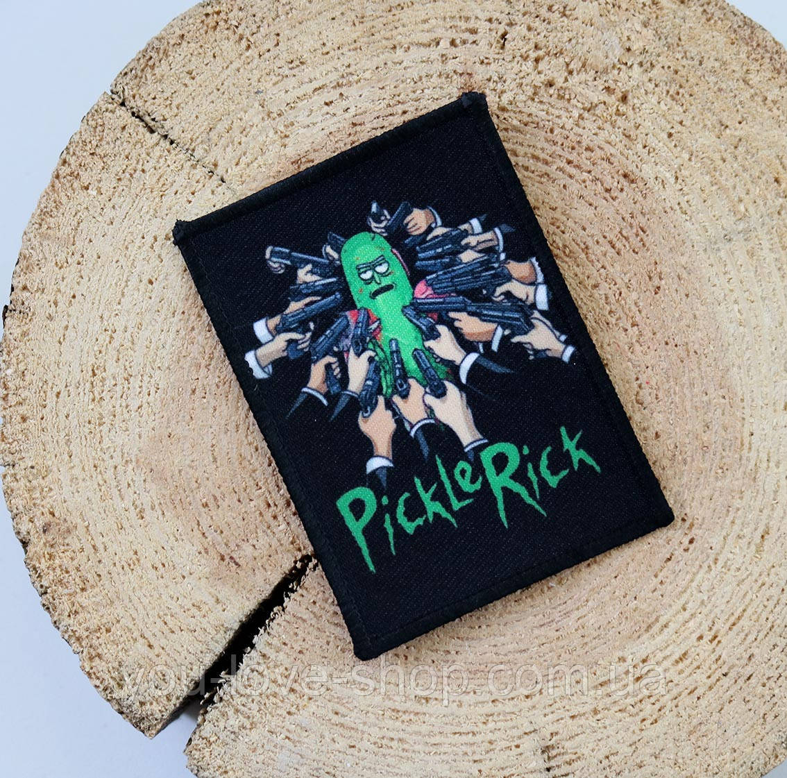 Нашівка на одяг Рік і Морті / Rick and Morty термонавтика наклеєній основі No10
