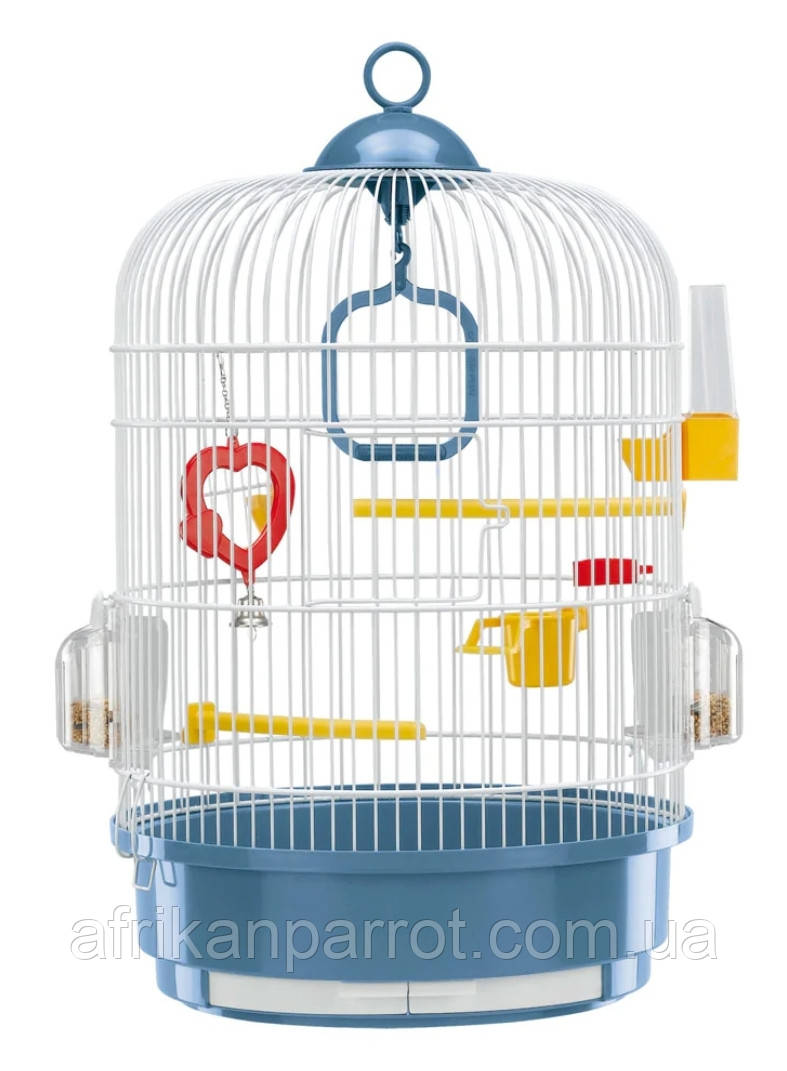 Клітка для канарок і маленьких екзотичних птахів Ferplast REGINA Білий Ø 32,5 x 49 cm